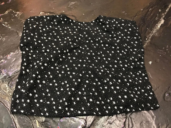 1980's re-worked V-neck top