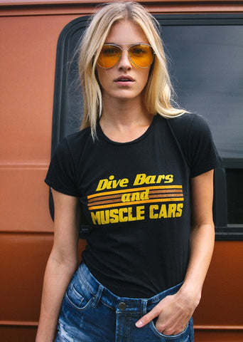 Dive Bars and Muscle Cars Tee