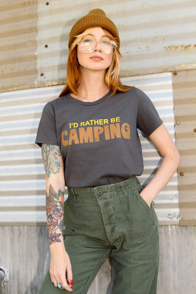 I'd Rather be Camping Tee